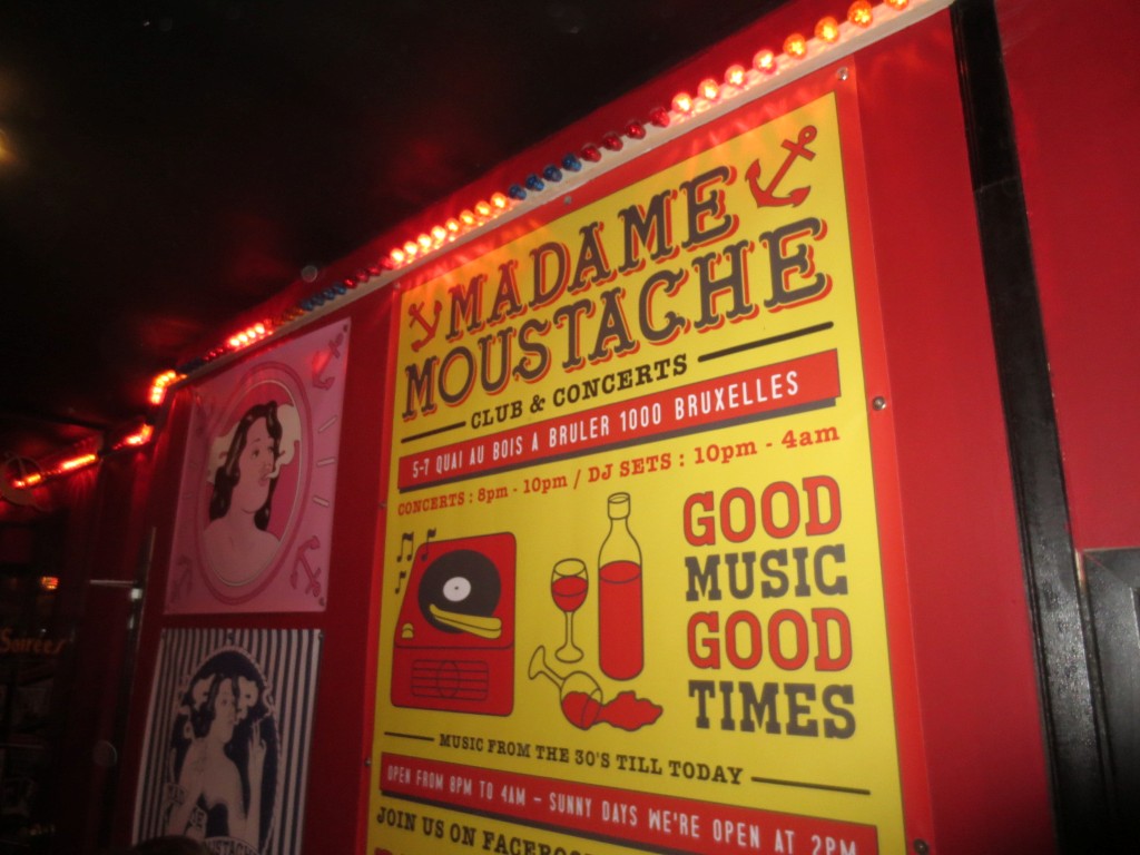 New Year's Eve at Madame Moustache in Brussels